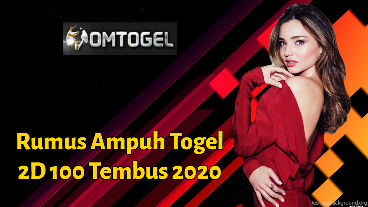 Rumus Ampuh Togel 2D 100 Tembus 2020